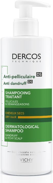 Produktbild Vichy Dercos Anti-Schuppen Shampoo trockene Kopfhaut (390 ml, Flüssiges Shampoo)