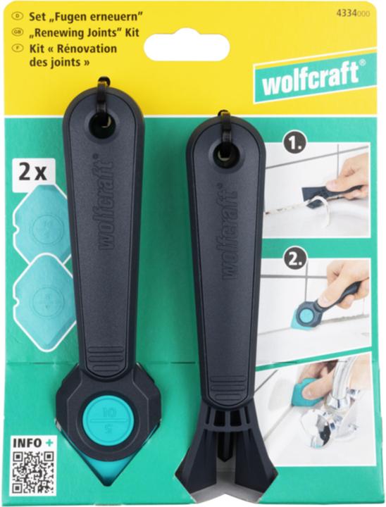 Actual product image wolfcraft wolfcraft 1 Fugen-Reparatur-Set 4-tlg. (15 cm)