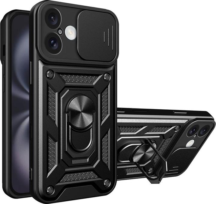 Produktbild Techsuit - CamShield Series - iPhone 16 - Black (Apple iPhone 16)