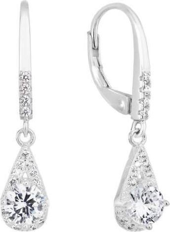 Immagine prodotto Evolution Group Incantevoli orecchini in argento con zirconi 11305.1