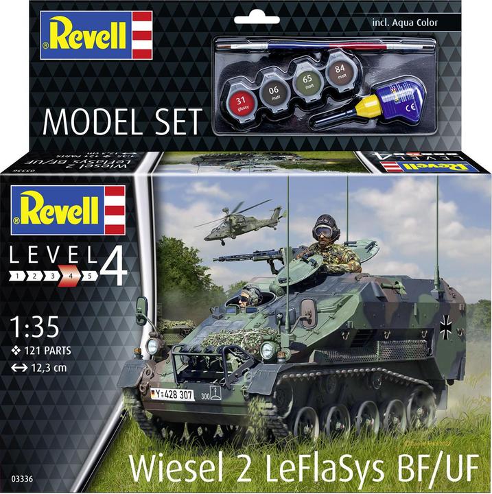 Actual product image Revell Model Set Wiesel 2 LeFlaSys BF/UF
