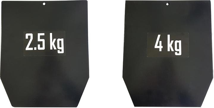 Actual product image Sveltus adjustable weight vest Pro (2 x 2.5 kg, 2 x 4 kg)