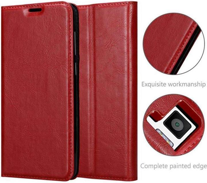Actual product image Cadorabo Book Invisible Magnet Cover (BQ Aquaris M5)