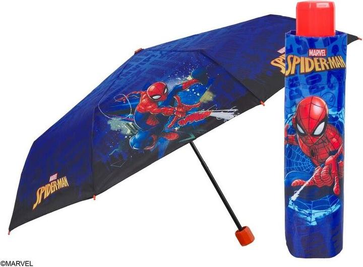 Produktbild Perletti Marvel Spiderman manual folding umbrella 50cm