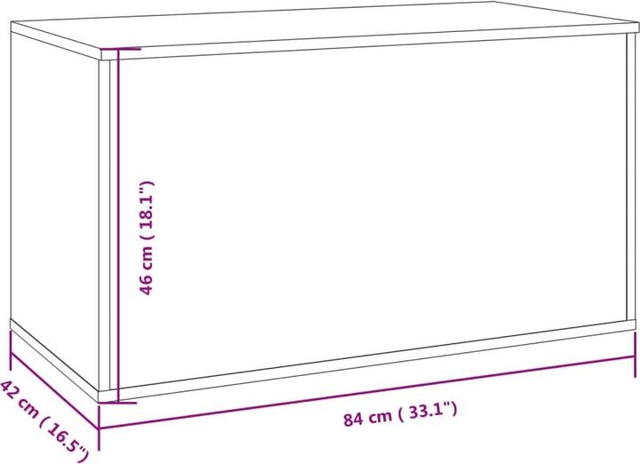 Produktbild VidaXL Agathoklas (84 x 42 x 46 cm)