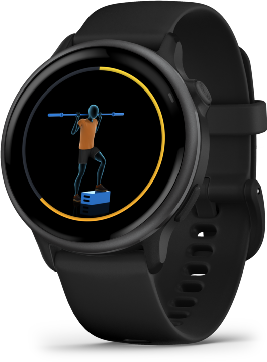 Produktbild Garmin vivoactive 6, GPS, Black/Slate, WW (42 mm)