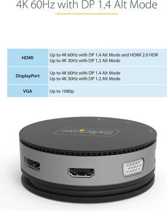 Produktbild StarTech .com USB C Multiport Adapter (USB-C)