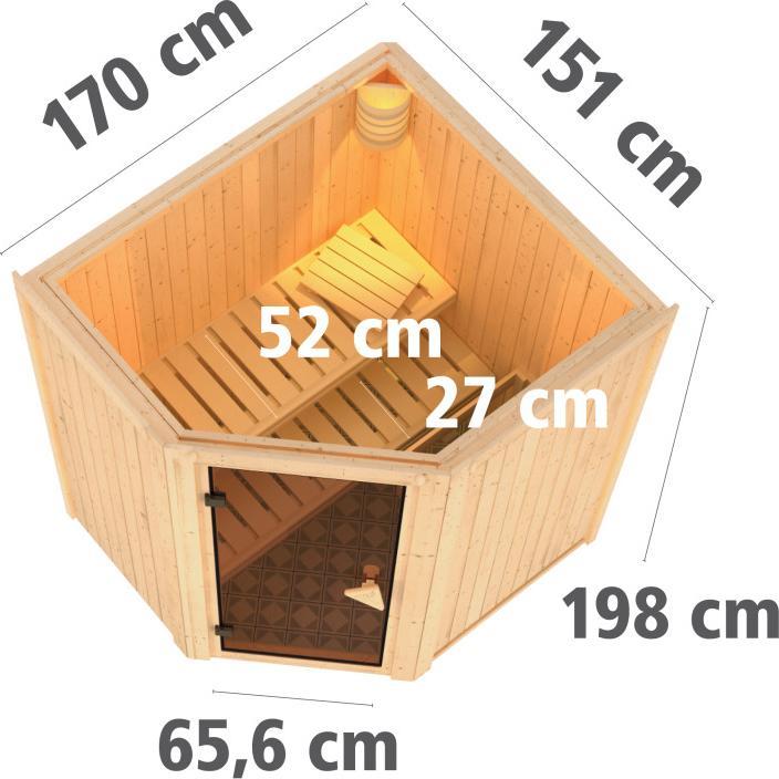 Actual product image Karibu Tonja without roof rim (Without oven)