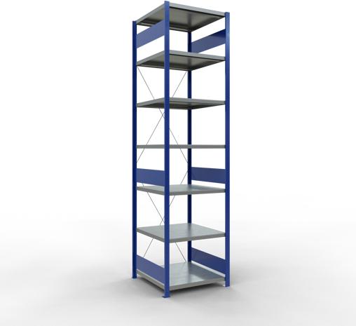 Actual product image Schulte Lagertechnik MULTIplus250 basic racking system with cross braces