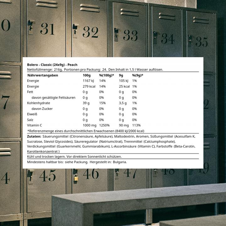 Actual product image Bolero Classic