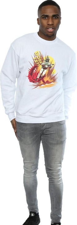 Produktbild Star Wars Boba Fett Rocket Powered Sweatshirt (L)