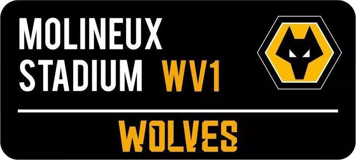 Wolverhampton Wanderers FC Street Sign