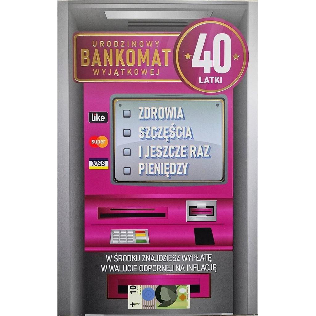 Yeku Geburtstagskarte zum 40. Geburtstag für Frauen (54612053)