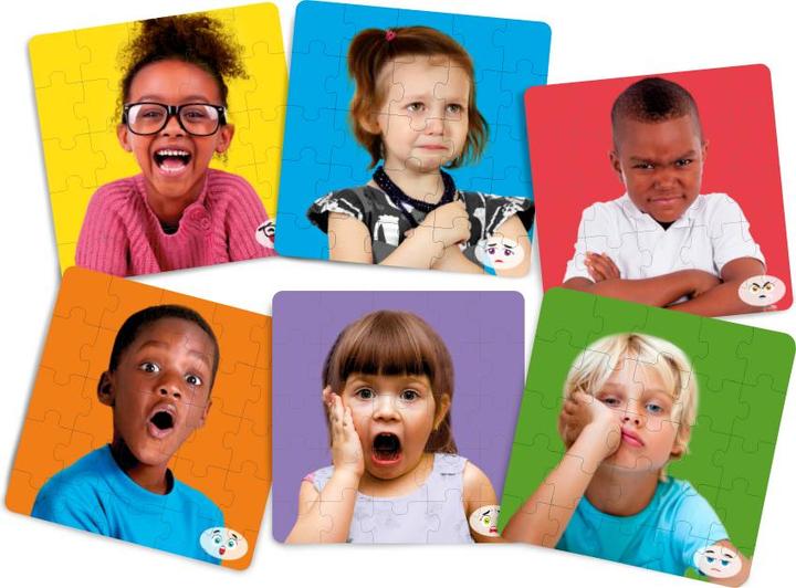 Immagine prodotto Miniland Set 6 Puzzle: Emozioni (25 pezzi)