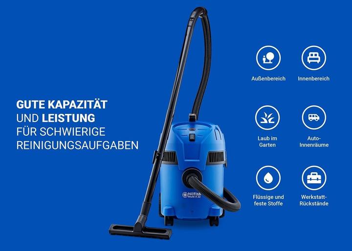 Actual product image Nilfisk Multi II (Wet dry vacuum cleaner)