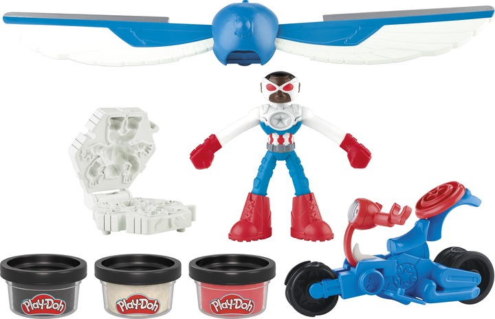 Produktbild Play-Doh PD Captain America Moto-Slicer