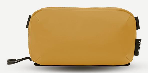 Actual product image Wandrd Tech Pouch Small Dallol Yellow (1 l)