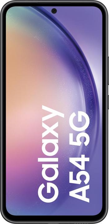 Produktbild Samsung Galaxy A54 5G (128 GB, Awesome Graphite, 6.40", Hybrid Dual SIM, 50 Mpx, 5G)