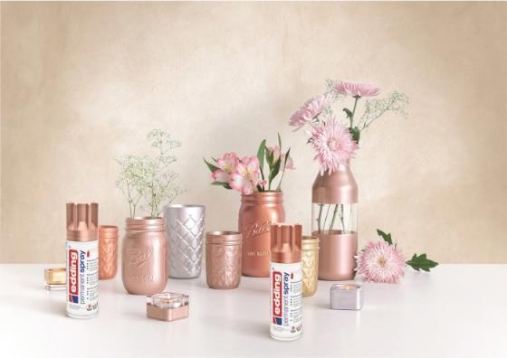 Produktbild Edding Acryllack (Roségold, 200 ml)