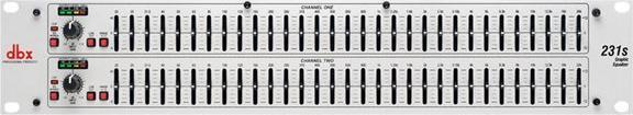 Actual product image Dbx 231s, Graphic equalizer