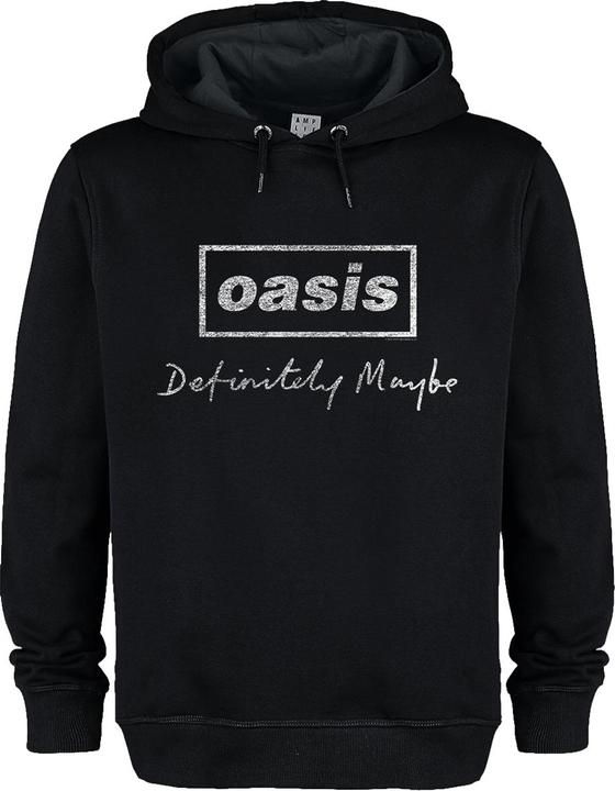 Immagine prodotto Amplified Definitely Maybe Distressed Felpa con Cappuccio Oasis Adulto Unisex (XL)
