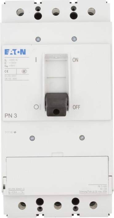 Image du produit Eaton Electric GmbH Interrupteur-sectionneur 3p. 630A PN3-630