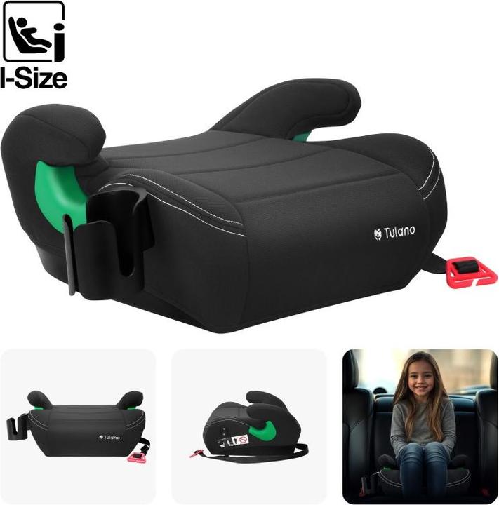 Productafbeelding Tulano Cabby 25 Autositz Schwarz (Kinderzitje, ECE R129/i-Size standaard)