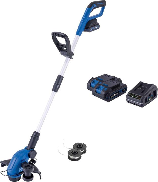 Actual product image Scheppach Akku-Rasentrimmer C-LT300-X mit 90° Motorkopf (Trim line)