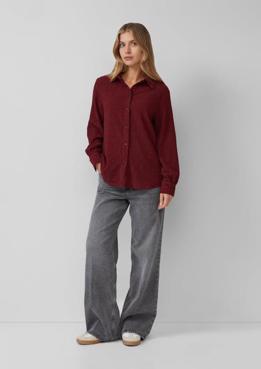 Immagine prodotto s.Oliver Bluse Strukturierte Jersey-Bluse mit Raffung am Rücken (32)