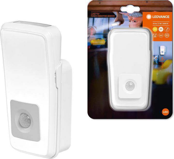 Actual product image Osram Lunetta Torch Inductive Sensor White