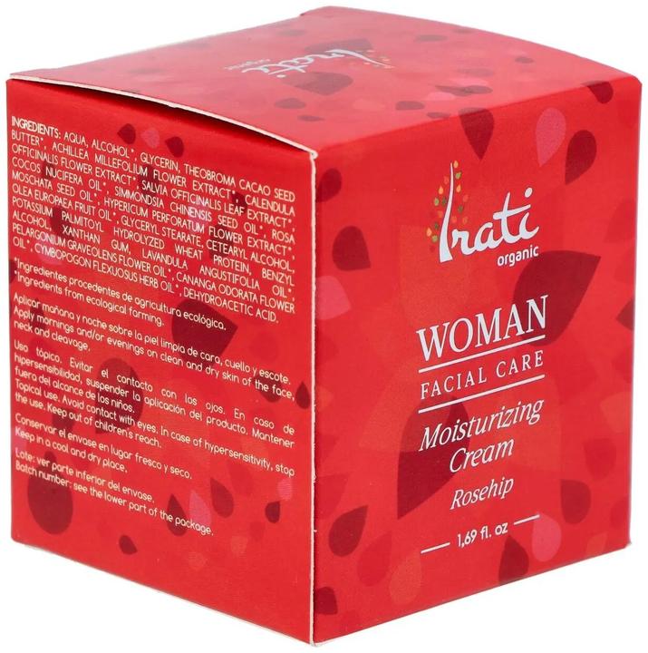Actual product image Irati Organic Irati Bio Linea Rosehip Moisturizing Facial Cream 50ml (400 ml)