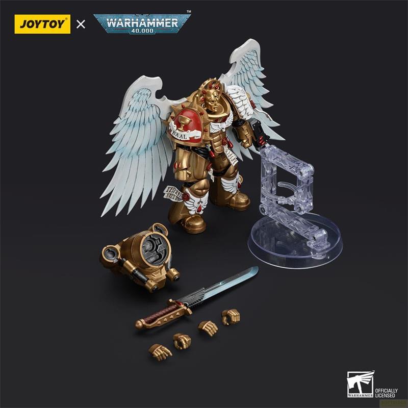 Thumbnail - Joy Toy Warhammer The Horus Heresy Actionfigur 1/18 Blood Angels Sanguinary Guard with Encarmine Sword 1 12