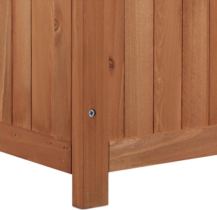 Actual product image Relaxdays 2 in 1 Planter Box with Lattice (38 cm, 38 cm)