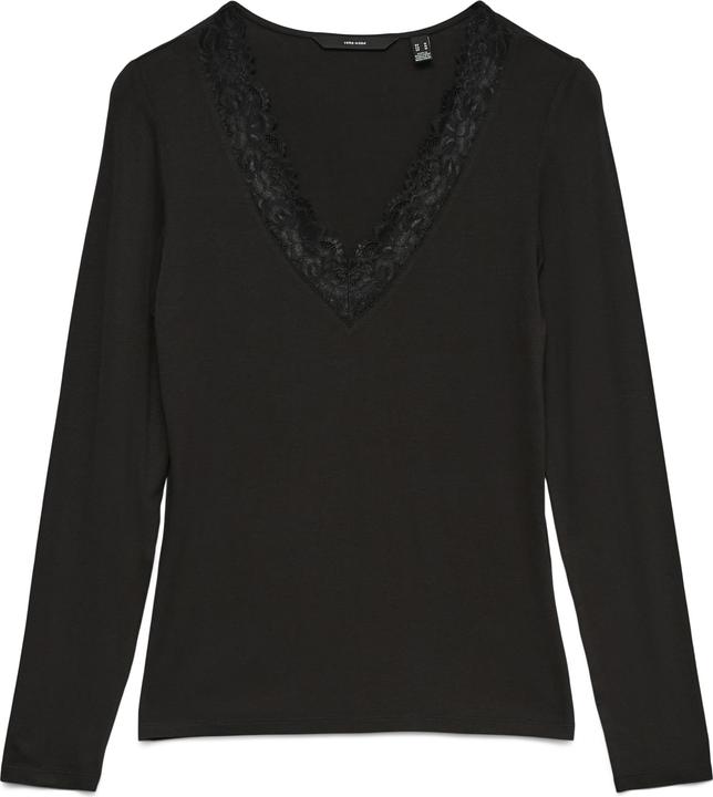 Immagine prodotto Vero Moda Vmrosa Ls V-Neck Lace Top Ga Jrs Noos (M)