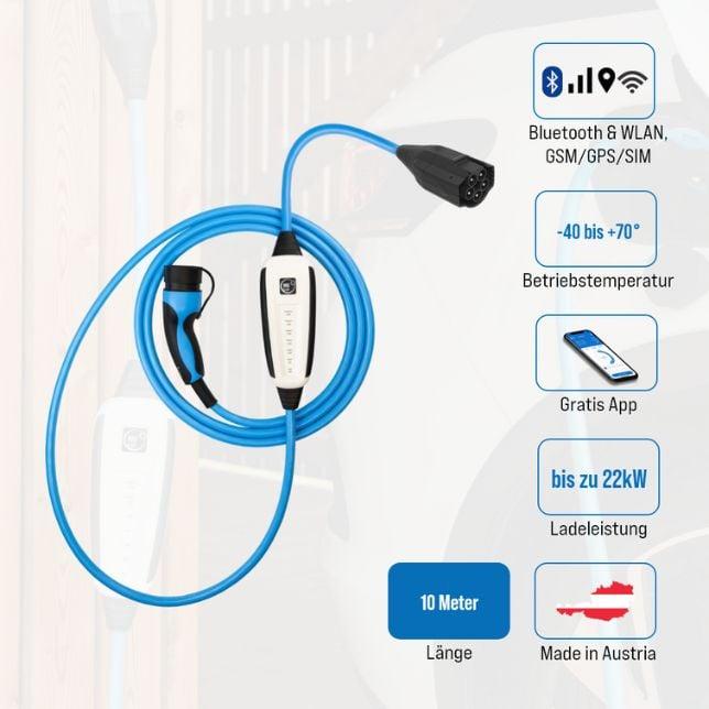 Image du produit NRGkick Station de recharge mobile (Type 2, 22 kW, 32 A, Type 2)