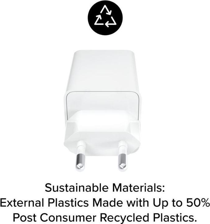 Produktbild mophie Essentials Power Adapter (50 W, 2 Ports)