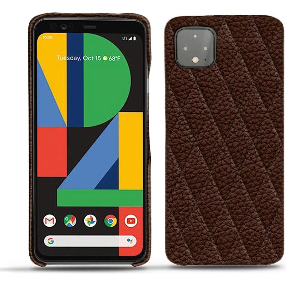 Thumbnail - Noreve Lederschutzhülle (Google Pixel 4 XL), Smartphone Hülle, Braun