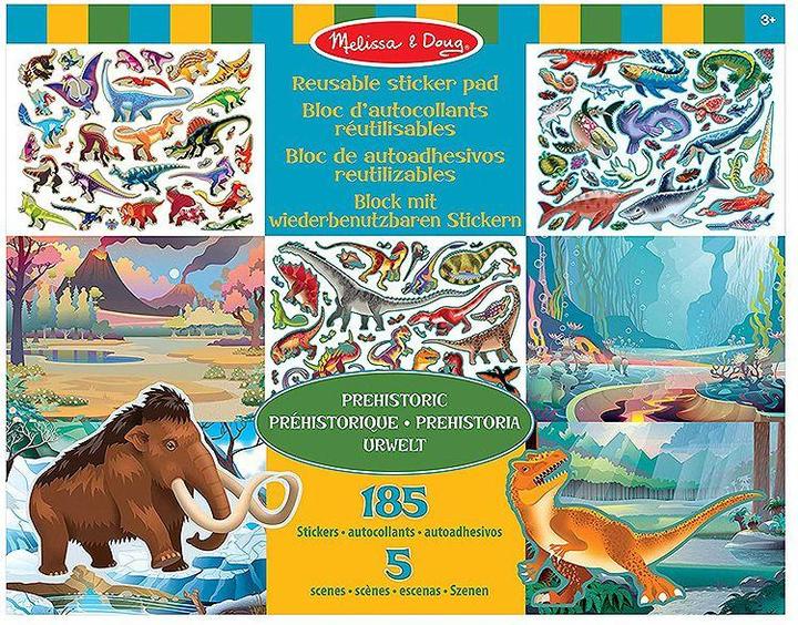 Produktbild Melissa & Doug Wiederverwendbares Stickerbuch - Urwelt