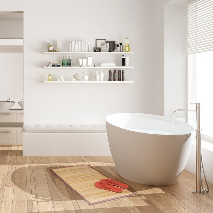 Actual product image Relaxdays Bath Mat cm (45 x 80 x 0.4 cm)