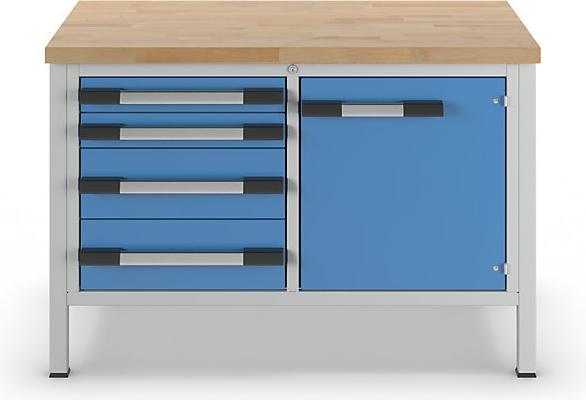 Actual product image eurokraft pro Workbench (125 cm, 70 cm)