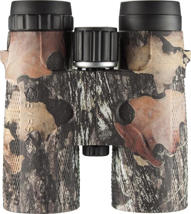 Actual product image Barska 2001216-SSI 10x42 WP Blackhawk Green Lens Binoculars in Mossy Oak - Multi, N/A (10x, 42 mm)