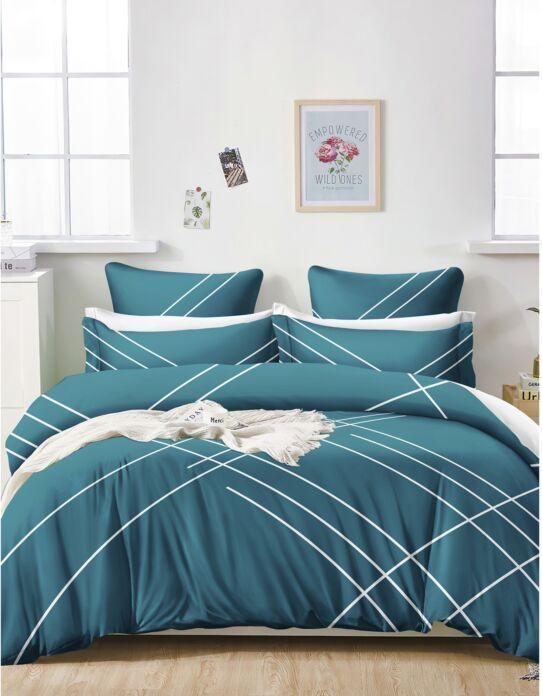 Image du produit Vedia Parure «Lina» (Set de linge de lit, 65 x 100 cm, 160 x 210 cm)
