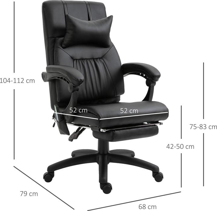 Actual product image Jamb Massage office chair with 7 massage points