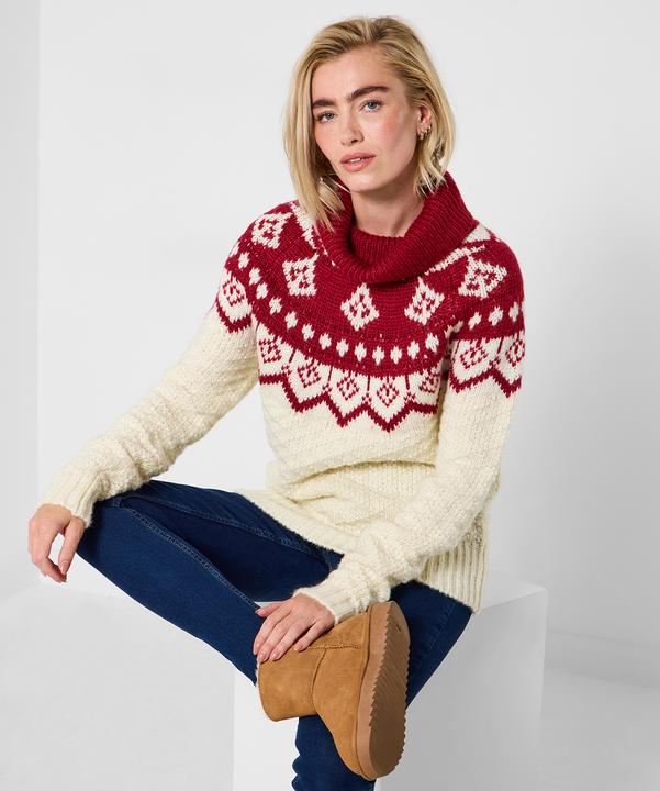 Produktbild Joe Browns Fairisle Roll Neck Jumper (36)