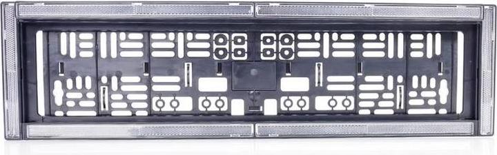 WAS W253 2120 Support de plaque d'immatriculation, réflecteur (L x H x P) 584 x 163 x 32mm (Panneaux avant)
