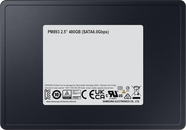 Actual product image Samsung PM893 Retail (480 GB, 2.5")
