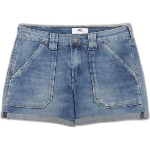 Le Temps Des Cerises, Damen, Shorts, shorts für damen bloom, Blau, (26)