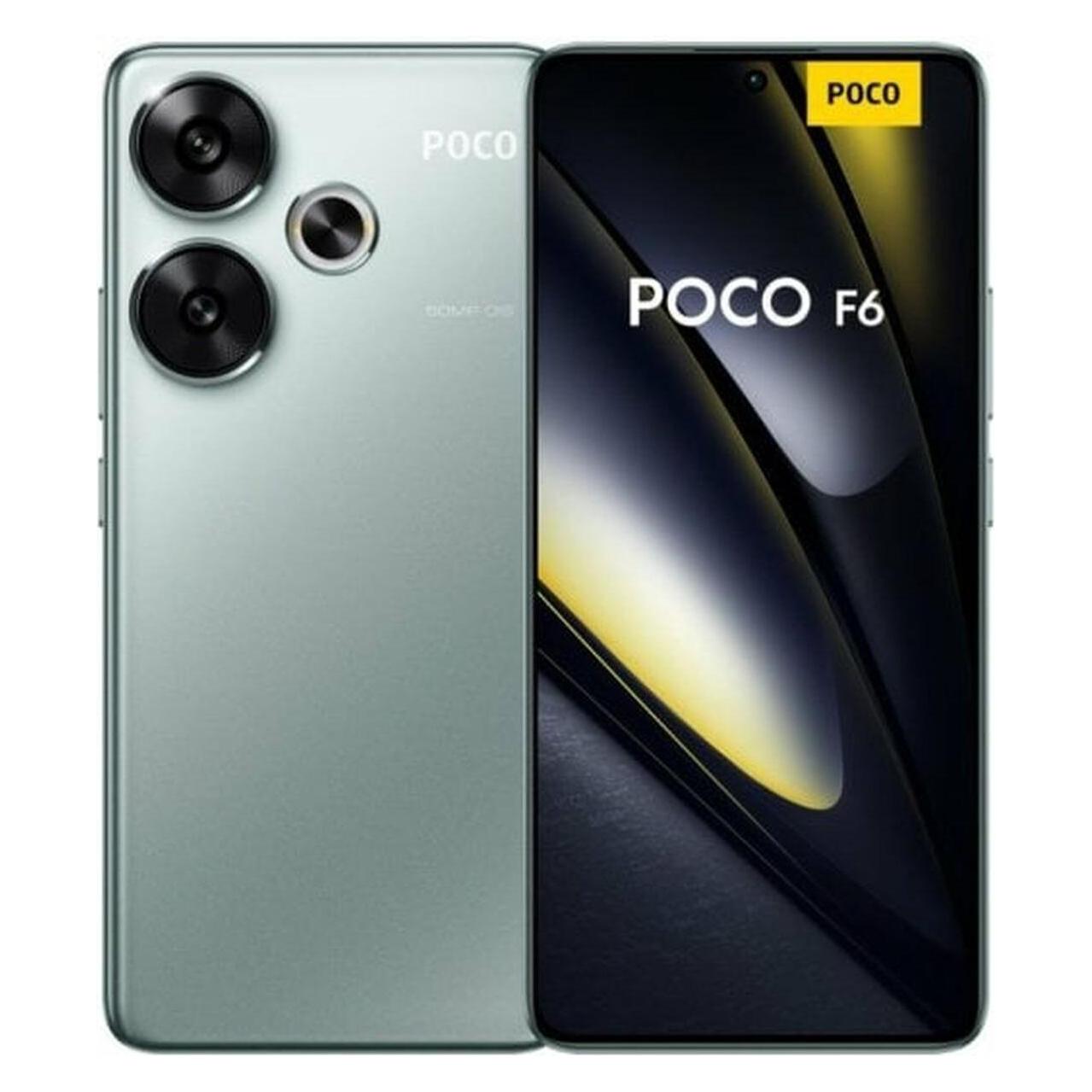 Xiaomi Poco F6 (256 GB, Grün, 6.67", Dual SIM, 5G), Smartphone, Grün