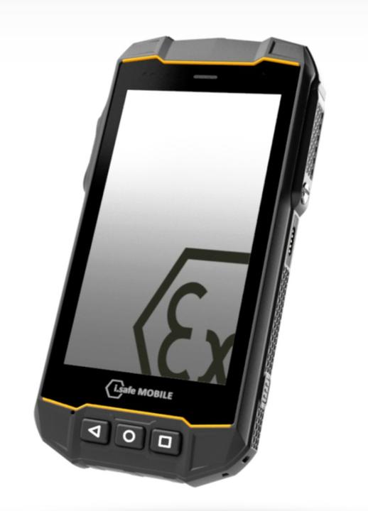 I.safe Mobile IS530.2 Ex-protected smartphone Ex Zone 2, 22 11.4 cm (4.5 inch) (64 GB, Black, 4.50", Dual SIM, 4G)