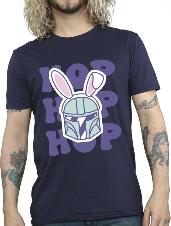 Image du produit Star Wars - T-shirt THE MANDALORIAN HOP INTO EASTER - Homme (XXL)